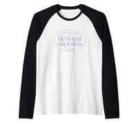 Emotionally Attached to Fictional Captains Romance Reader Raglan Baseball Tee