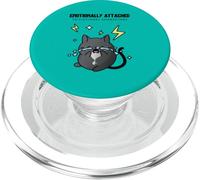 Emotionally Attached to Fictional Characters Book Lover PopSockets PopGrip for MagSafe