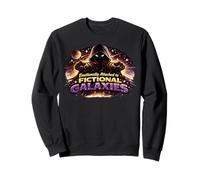 Emotionally Attached to Fictional Galaxies Sci-fi Sweatshirt