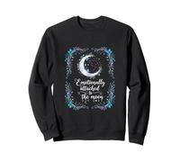Emotionally Attached to the Moon - Spiritual Lunar Design Sweatshirt