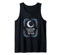 Emotionally Attached to The Moon - Spiritual Lunar Design Tank Top