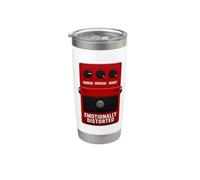 Emotionally Distorted Alternative Music Guitar Pedal Effect Stainless Steel Insulated Tumbler