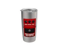 Emotionally Distorted Alternative Music Guitar Pedal Effect Stainless Steel Insulated Tumbler