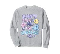 Emotionally Drained Spiraling Meltdown Social Energy Mood Sweatshirt