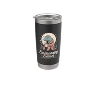 Emotionally Extinct Please Lower Your Expectations Dino Stainless Steel Insulated Tumbler