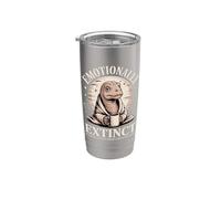 Emotionally Extinct Please Lower Your Expectations Dino Stainless Steel Insulated Tumbler