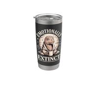 Emotionally Extinct Please Lower Your Expectations Dino Stainless Steel Insulated Tumbler