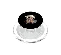 Emotionally Offline Raccoon Introvert Humor PopSockets PopGrip for MagSafe