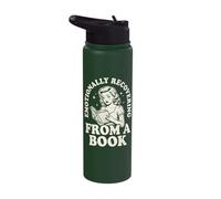 Emotionally Recovering from A Book Stainless Steel Insulated Water Bottle