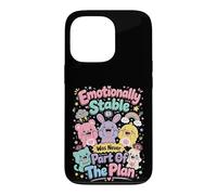 Emotionally Stable Funny Kawaii Design Case for iPhone 13 Pro
