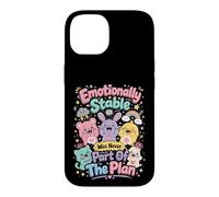 Emotionally Stable Funny Kawaii Design Case for iPhone 14