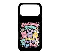 Emotionally Stable Funny Kawaii Design Case for iPhone 17 Pro Max