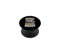 Emotionally Support Animal Needed Raccoon Duck PopSockets Adhesive PopGrip