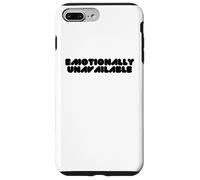 Emotionally Unavailable Slogan Light Case for iPhone 7 Plus/8 Plus
