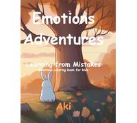 Emotions Adventures: Learning from Mistakes:Emotions coloring book for kids