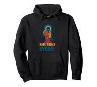 Emotions Evolve Human Mindset Change Pullover Hoodie
