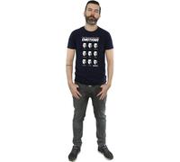 Emotions Sheldon Cotton T-Shirt The Big Bang Theory Navy XXL