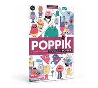 Emotions Sticker Poster Multicoloured one size