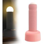 Emottle Fun Table Lamp, Penis Shaped Night Light, Silicone, Pink, Table Lamp, LED, 5V, A Efficiency, Indoor, Cordless, Waterproof: False, Unique Design, Easy to Use, Soft Nighttime Light