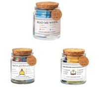 Emottle The Hope Jar Bible Verses,The Hope Bible Verse Jar, Bible Verses In a Jar,Read Me When Bible Verses Jar,Glass Prayer Jar with 90 Coloring Scriptures,Prayer Jar Bible Jar Bible Verses (3PCS)