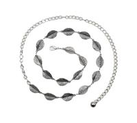 EMOTTOS Concho Women's Chain Belt, Adjustable Carving Metal Waist Chain Western Cowboy Cowgirl for Women, Exquisite Boho Belts for Jeans Dress(7 Style)