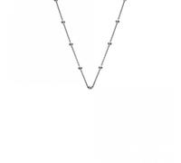 Emozioni 24" Sterling Silver Intermittent Bead Chain CH050 -