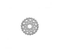 Emozioni Brass Silver Plated Innocence 25mm EC458
