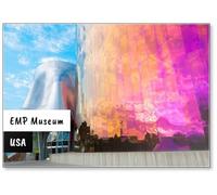 EMP Museum Designed by Frank Gehry in Seattle., Fridge Magnet