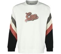 EMP Stage Collection Jumper with old-school EMP logo Sweatshirt off white S
