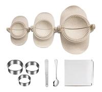 Empanada Maker Press,Large Dumpling Maker Set with Dough Cutter Gadget Mold Press Dumpling Dumpling Manual Press