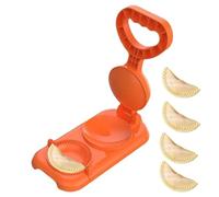 Empanada Skin Mould - Dumpling Maker Set, Wrapper Press Tool, 2-in-1 Dumpling Press, Rolling Ravioli Mould, Non-Stick Design, Easy Kitchen Tool for Making Dumplings Ravioli, Gyoz