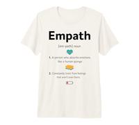 Empath Definition Novelty Graphic Men Women Premium T-Shirt