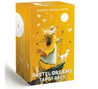 EMPATHSOUL Pastel Dreams Tarot Deck, Tarot Cards for Beginners, 78 Soft Pastel Tarot Cards with General Guidebook, Gentle Intuitive Art, Reading Witchcraft Divination Tool