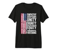 Empathy Acceptance Unity Dignity Multiculturalism Equity Premium T-Shirt