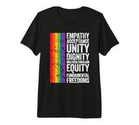 Empathy Acceptance Unity Dignity Multiculturalism Equity Premium T-Shirt