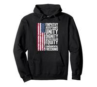 Empathy Acceptance Unity Dignity Multiculturalism Equity Pullover Hoodie