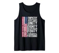 Empathy Acceptance Unity Dignity Multiculturalism Equity Tank Top
