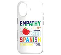 Empathy is my secret - Maestra Spanish Language Teacher Case for iPhone 17