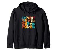 Empathy is My Superpower Zip Hoodie