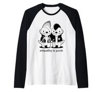 Empathy is Punk Raglan Baseball Tee