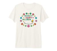 Empathy Kindness Flower America Diversity Equity Inclusion Premium T-Shirt