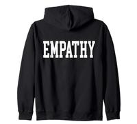 Empathy Mental Health Awareness Compassion Care Zip Hoodie