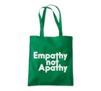 Empathy Not Apathy Tote Shopping Bag 10 Litres Capacity 42 x 38cm