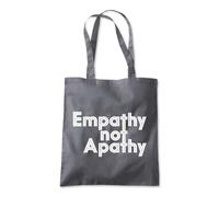 Empathy Not Apathy Tote Shopping Bag 10 Litres Capacity 42 x 38cm