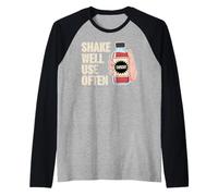 Empathy Shake Well Use Often Kindness Compassion Humanity Raglan Baseball Tee