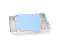 Empava Chopping Board Set - Plastic Bowls, Colour Coded Cutting Boards, Non-Slip, Dishwasher Safe