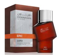EMPER Downtown Epic Eau de Parfum 100ML Men | Bold & Woody Masculine Fragrance | Long-Lasting Spicy & Fresh Scent | Sophisticated Energetic Perfume | Premium Men’s Fragrance
