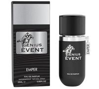 EMPER Genius Event Eau de Parfum for Men 25ML | Bold & Masculine Fragrance | Long-Lasting Woody & Spicy Scent | Compact Travel-Size Bottle | Premium Men’s Perfume for Daily Wear
