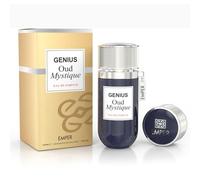 EMPER Genius Oud Mystique Eau de Parfum 100ML Unisex | Rich & Oriental Oud Fragrance | Long-Lasting Premium Scent | Elegant Woody & Spicy Perfume | Unisex Fragrance for Everyday Wear