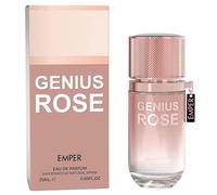 EMPER Genius Rose Eau de Parfum for Women 25ML | Elegant Floral Rose Perfume | Long-Lasting Fragrance | Compact Travel-Friendly Bottle | Feminine, Soft & Romantic Scent for Daily Wear